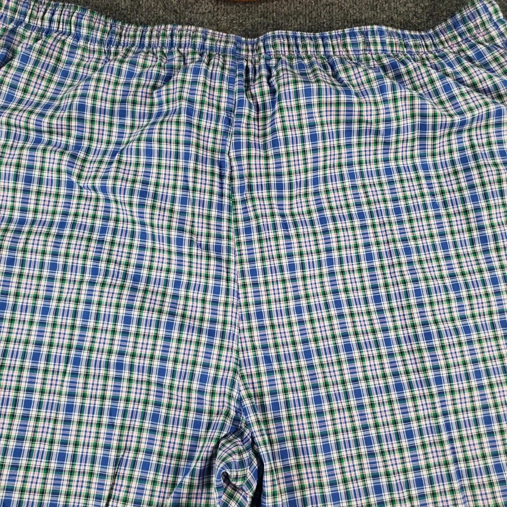 Polo Ralph Lauren Pajama Pants Mens 2X RY27RX Blue Plaid NEW